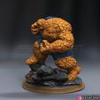 00thing.8.jpg Fichier STL La chose de haute qualité - Les quatre fantastiques - Marvel Comic・Plan pour imprimante 3D à télécharger