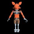 FNAF1_4-Foxy.3342.jpg FNAF 1 Foxy Full Body Wearable Costume with Head for 3D Printing