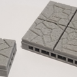 printed.png Бесплатный STL файл Polygonal Masonry Dungeon Tiles - OpenLOCK Compatible・3D-печать объекта для загрузки