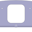Bezel_rear_CAD.png Haltech uc-10 display surround for R32 GT-R