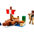 2.png PixelBricks3D -  MINECRAFT - The Pirate Ship Voyage