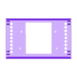 Front_LCD_capable.stl 3D Printer Electronics Enclosure (Pi, MOSFET, PSU, RAMPS, Relay)