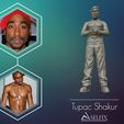 01.jpg Tupac Shakur 3d sculpture