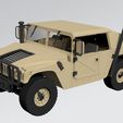 Short_HMMWV_6.jpg Hummer / Humvee Short body conversion kit by [AN3DRC]