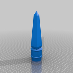 550ff7efcde031016e45d3825b7a0ad1.png Finial Obelisk (for PVC Halloween Fence)
