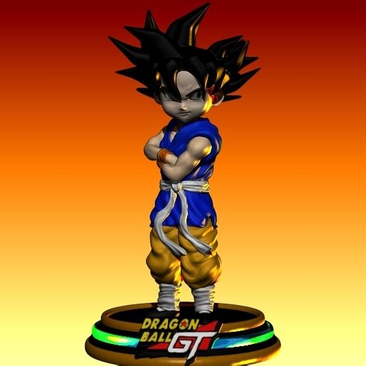 dbz niño goku