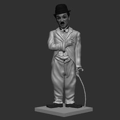 ZBrush-Document.jpg Estatua de Charlie Chaplin