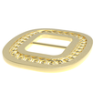 untitled.382.png EYE-CATCHING SHINY GOLD DECORATIVE BELT BUCKLE 3D MODEL