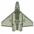 Skeleton3.jpg The Angry Hornet (600mm Differential Thrust Flying Wing)