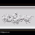 004.jpg Race Horse wood carving file stl OBJ and ZTL for CNC