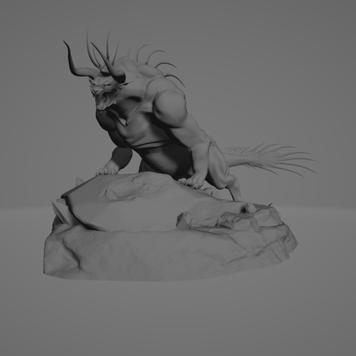👹 MONSTER HUNTER BEHEMOTH FIGURE・ STL File for 3D printing・Cults