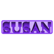 Susan_Elegant.STL Susan 3D Nametag - 5 Fonts