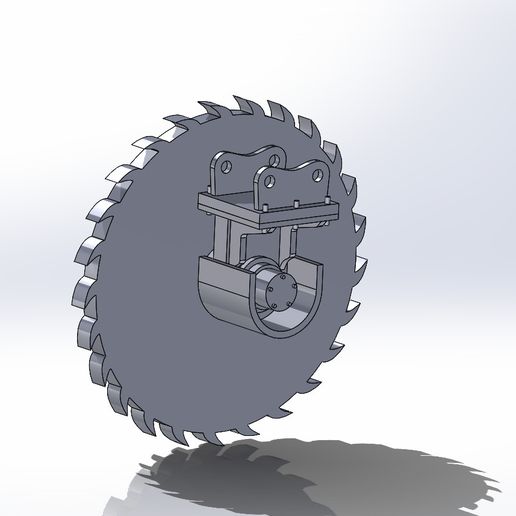 Hitachi zx250 cutter attachment v2