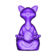 zen cat.stl cat zen buddha