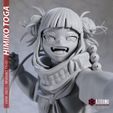 Toga05Clay.jpg HIMIKO TOGA STL READY FOR 3D PRINTING