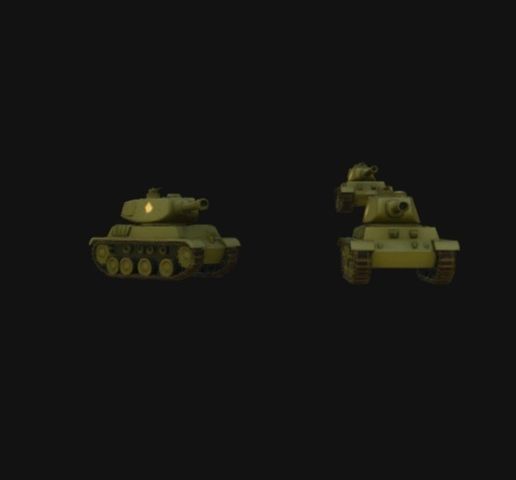 Three Turret Tank4