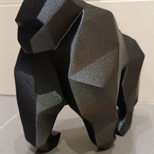 kong orlinski Gorilla Gorilla LowPoly polygon Polygon Gorilla polygonal