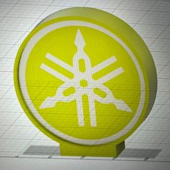 lampe-yamaha.jpg Free STL file Yamaha Light Lamp・Model to download and 3D print