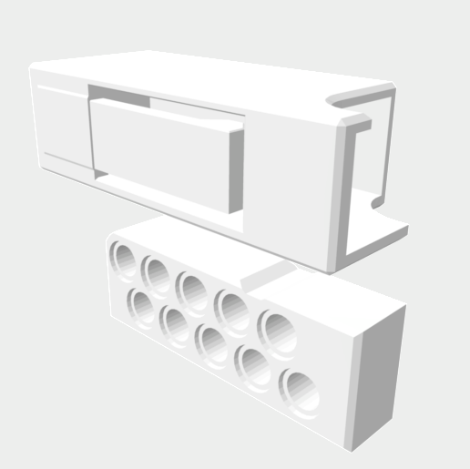 tactical sound bomb capsul box 3D model