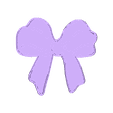 Moño.stl Cookie cutter bow