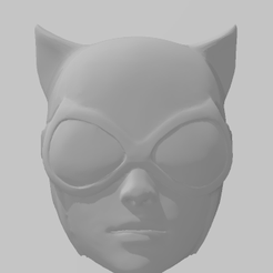 cw1.png Archivo STL hush Catwoman cabeza figura mcfarlane storm collectibles batman bane・Diseño para descargar y imprimir en 3D