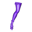 leg (1).stl elf girl mage + mod