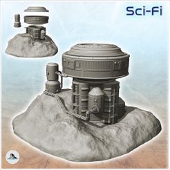 1.jpg STL file Energy sensor on rock (18) - Future Sci-Fi SF Infinity Terrain Tabletop Scifi・3D printable model to download, Hartolia-Miniatures