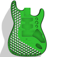 green.png Hexagon Style Stratocaster Fender Body Hardtail