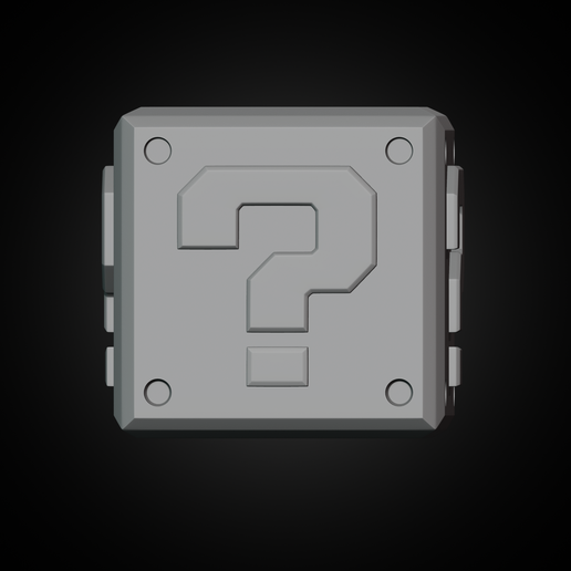 🎬 Super Mario Bros Movie Question Block・Free STL File for 3D printing・Cults