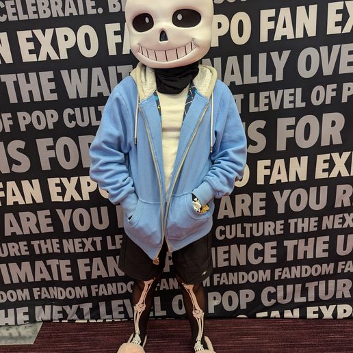 🪖 Sans Mask from Undertale・3D Print with the Ender 3 V3 plus 3D printer ...