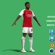 Nelson_2.jpg 3D Rigged Reiss Nelson Arsenal 2024