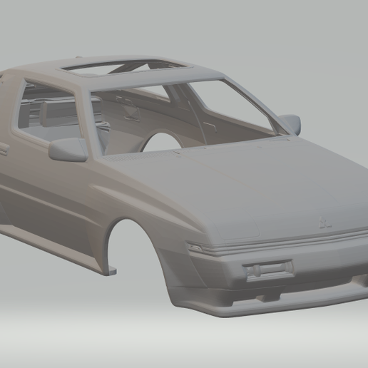 mitisubishi starion 3D model