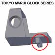 TOKYO-MARUI-GLOCK-SERIES-TRIANGLE-RMR-MOUNT.jpg KSC KWA WE Tech Tokyo Marui Glock Gen 3 Gen 4 RMR Micro Red Dot Adapter With Protective Case