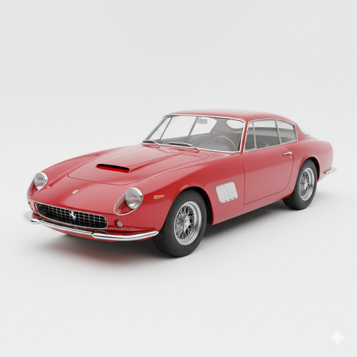 Ferrari 500 Superfast car, vehicle, race car, JDM, car 3D, garage, sports car, truck, classic car, pickup, diorama, car model, muscle car, car STL, supercar, drift car, vintage car, SUV, automobile, hypercar