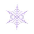spinnennetz.stl Spider web Halloween