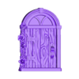verdant_door_arched.stl Porte et fenêtre en arc de cercle pour jardin de fées