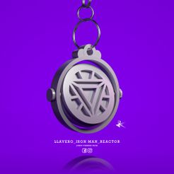 Llavero_IroMan_Reactor_3D_1.Denoiser2.jpg Archivo 3D gratis LLAVERO IRON MAN REACTOR - IRON MAN REACTOR KEYCHAIN・Modelo para descargar y imprimir en 3D