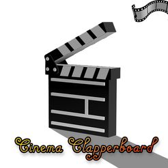Hin Qin a, B la appe y) uf vt Fichier STL Clapet de cinéma・Objet imprimable en 3D à télécharger