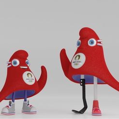 IMG_1260.jpg Archivo STL Los frigios de los Juegos Olímpicos de 2024・Objeto de impresión 3D para descargar