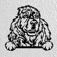 Sin-título.jpg english cocker spaniel dog wall decoration wall decoration pet dog deco wall house Pet realistic