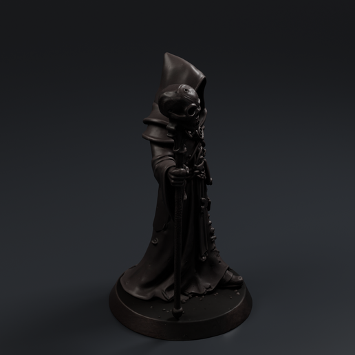 Necromancer 2 3D printable STL miniature