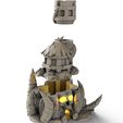 3.4.jpg Fantasy Middles Ages  Architecture - Skull tower