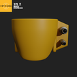 3.png 3D file Boba Fett - Knee Armour - 3D model - STL (digital download)・Design to download and 3D print