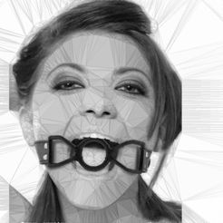 gag-O-ring-23.jpg Fichier STL O-Ring Gag SEXY SLAVE Open expander Mouth Ring Gag SM bondage penis tunnel gmr-23 3d print・Plan pour imprimante 3D à télécharger