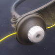 line_trimmer_knob_01.png Knob to suit Ryobi Pro Cut II line trimmer / whipper snipper / strimmer / weed whacker head