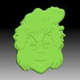 GrinchFace.jpg GRINCH FACE SOLID SHAMPOO AND MOLD FOR SOAP PUMP