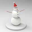 01.jpg Snowman 3d model