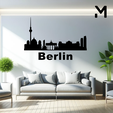 Berlin.png Wall silhouette - City skyline Set