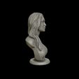 25.jpg Gigi Hadid portrait sculpture 3D print model