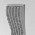 wf0.jpg Neoclassical flat fluted corbel bracket 3D print model